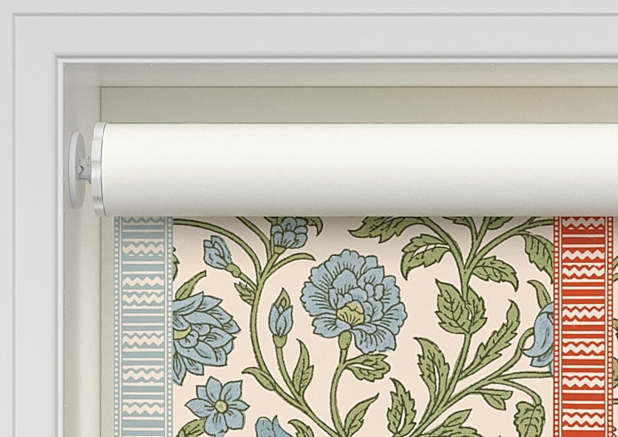 Petal & Block Latika Stripe, Neem - Twist & Fit Roller Blind - Image 9